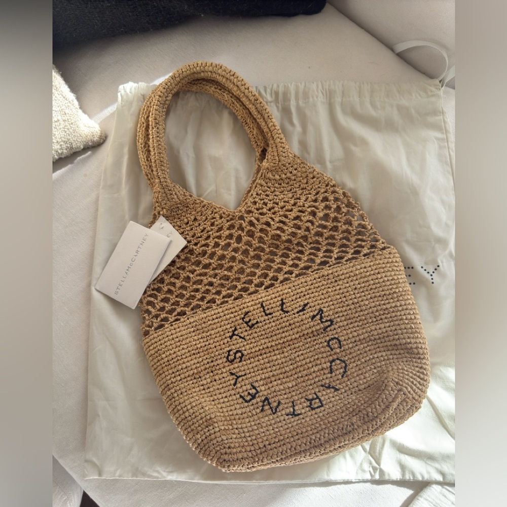 Stella McCartney Rafia Tote Bag BNWT
